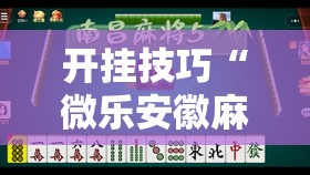 开挂技巧“微乐安徽麻将开挂神器下载”细辅助教程分享