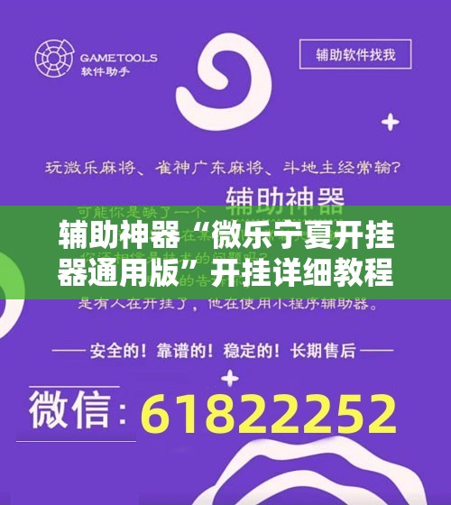 辅助神器“微乐宁夏开挂器通用版”开挂详细教程