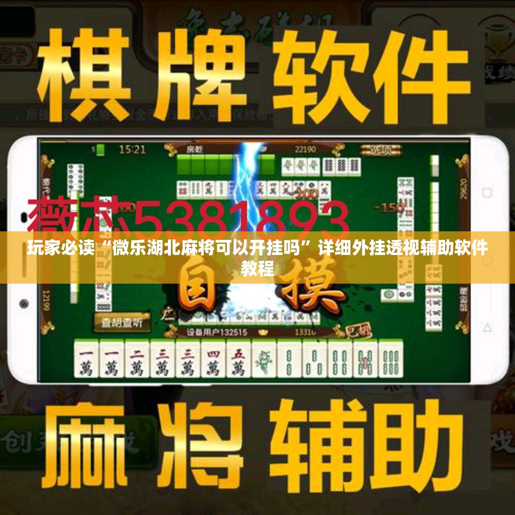 玩家必读“微乐湖北麻将可以开挂吗	”详细外挂透视辅助软件教程