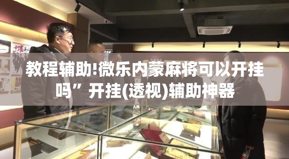 教程辅助!微乐内蒙麻将可以开挂吗”开挂(透视)辅助神器