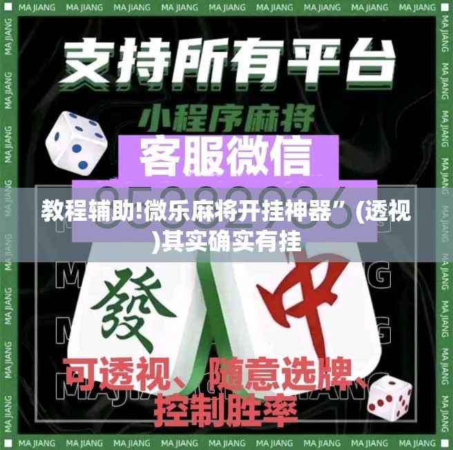 教程辅助!微乐麻将开挂神器”(透视)其实确实有挂