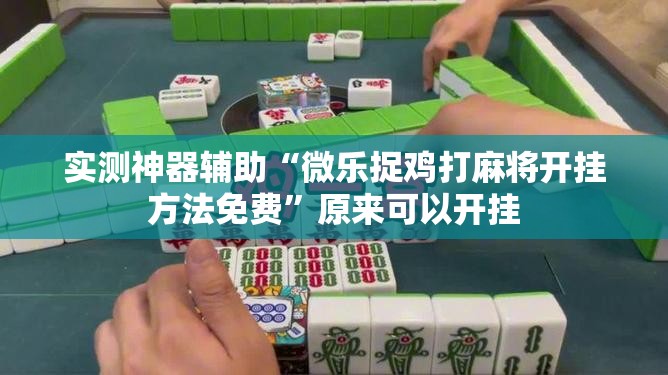 实测神器辅助“微乐捉鸡打麻将开挂方法免费”原来可以开挂