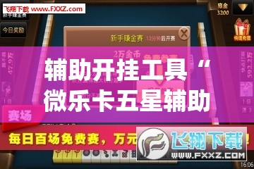 辅助开挂工具“微乐卡五星辅助器”(透视)其实确实有挂