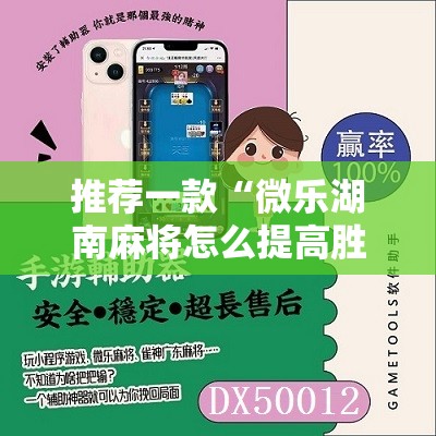 推荐一款“微乐湖南麻将怎么提高胜率”科技辅助神器手机版