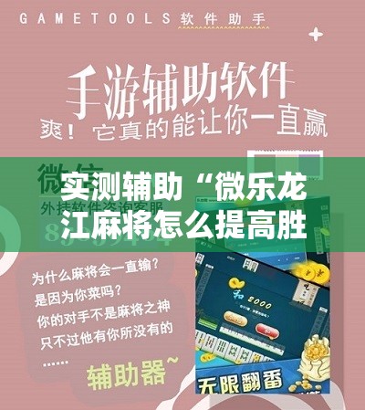 实测辅助“微乐龙江麻将怎么提高胜率”详细开挂教程