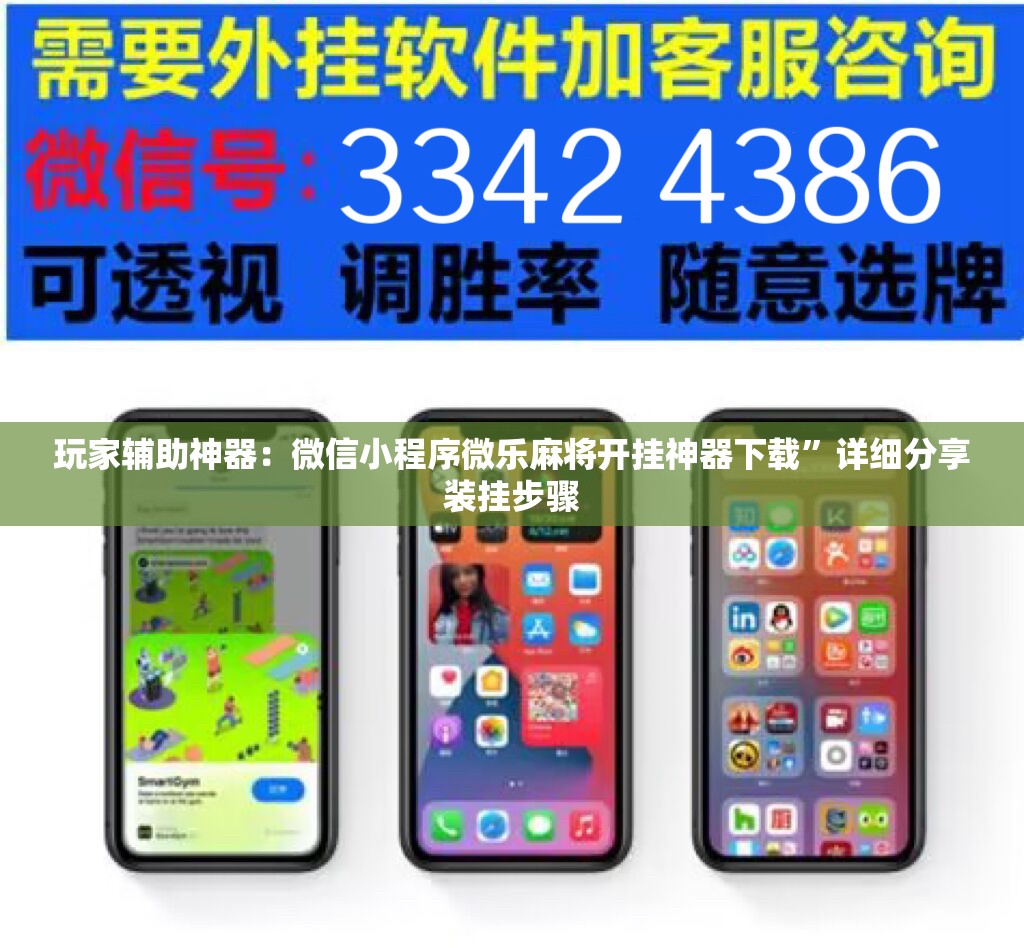 玩家辅助神器：微信小程序微乐麻将开挂神器下载”详细分享装挂步骤