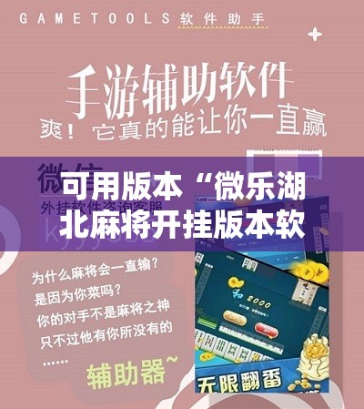 可用版本“微乐湖北麻将开挂版本软件	”开挂辅助脚本+详细开挂安装教程
