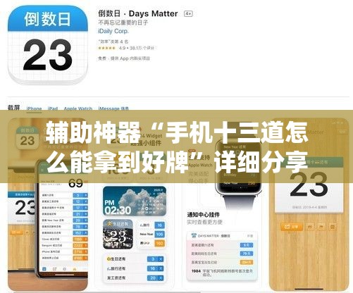 辅助神器“手机十三道怎么能拿到好牌	”详细分享装挂步骤