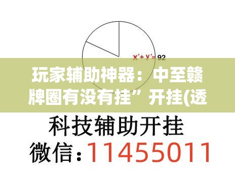 玩家辅助神器：中至赣牌圈有没有挂”开挂(透视)辅助教程