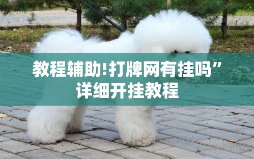 教程辅助!打牌网有挂吗	”详细开挂教程