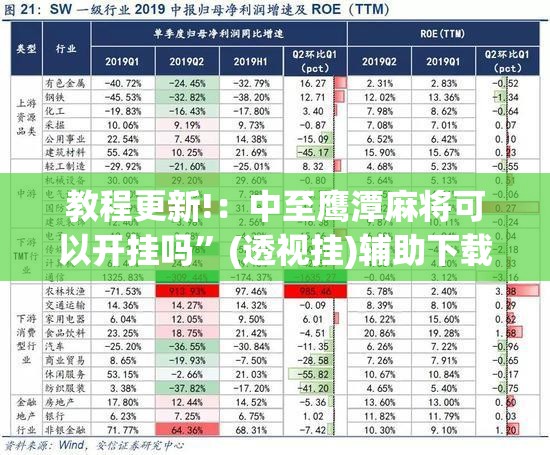 教程更新!：中至鹰潭麻将可以开挂吗”(透视挂)辅助下载教程