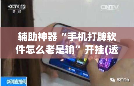 辅助神器“手机打牌软件怎么老是输”开挂(透视)辅助神器