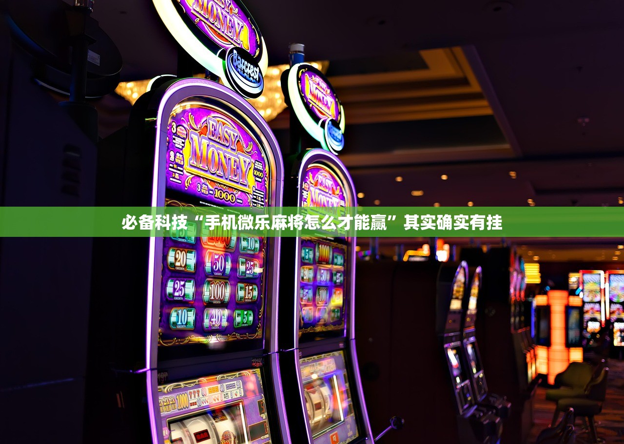 必备科技“手机微乐麻将怎么才能赢”其实确实有挂