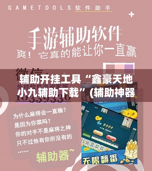 辅助开挂工具“鑫豪天地小九辅助下载”(辅助神器)开挂详细教程