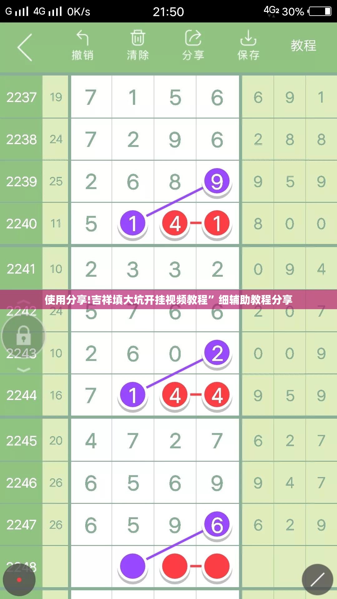 使用分享!吉祥填大坑开挂视频教程”细辅助教程分享