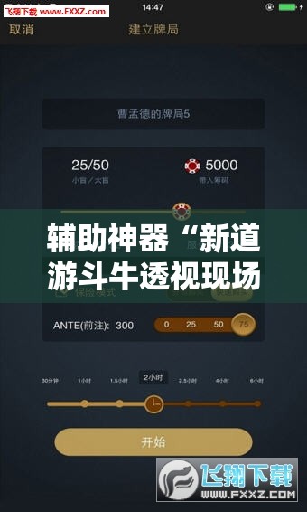 辅助神器“新道游斗牛透视现场安装”详细外挂透视辅助软件教程