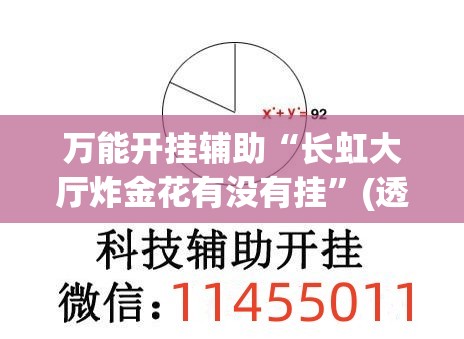 万能开挂辅助“长虹大厅炸金花有没有挂	”(透视)其实确实有挂